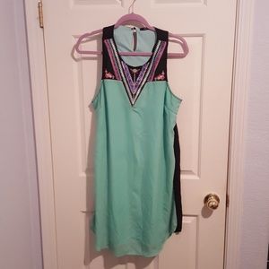 Sleeveless, embroidered dress/tunic by West 36th.